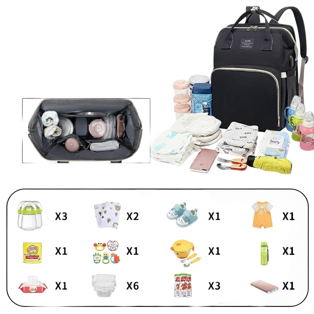 Pañalera Luxury con cambiador incluido - imagen grande